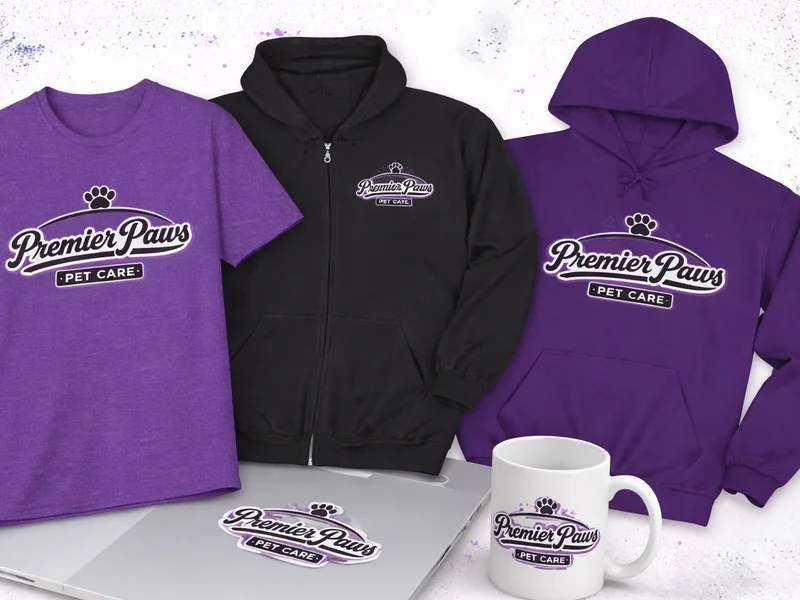 Premier Paws Pet Care merchandise